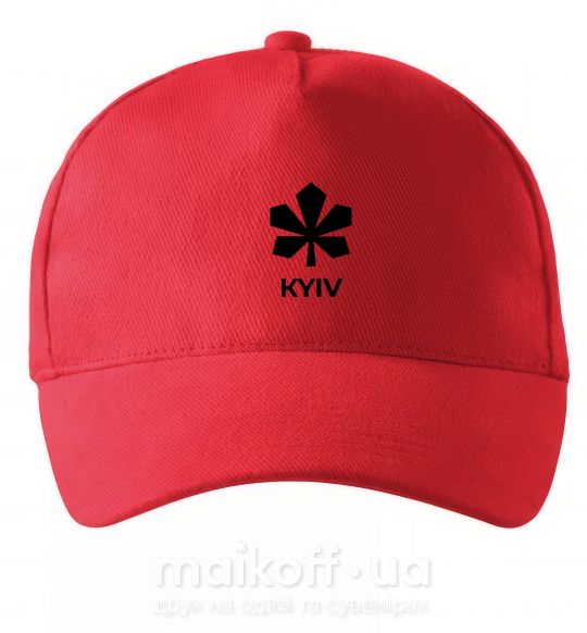 Кепка Київ каштан емблема Червоний фото