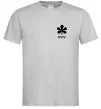 Мужская футболка Київ каштан емблема Серый фото
