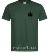 Чоловіча футболка Київ каштан емблема Темно-зелений фото