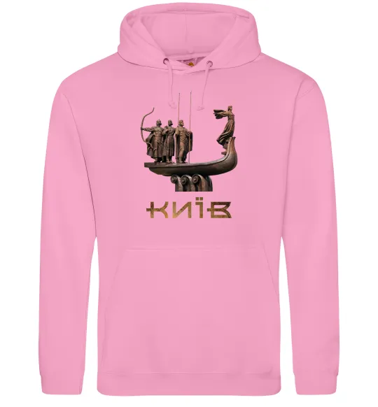 Жіноча толстовка (худі) Київ Кий Щек Хорив Рожевий фото