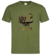 Мужская футболка Київ Кий Щек Хорив Оливковый Мужская футболка Київ Кий Щек Хорив Оливковый фото
