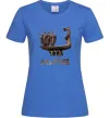 Женская футболка Київ Кий Щек Хорив Ярко-синий Женская футболка Київ Кий Щек Хорив Ярко-синий фото