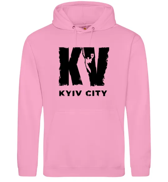 Чоловіча толстовка (худі) KV Kyiv City Рожевий фото