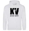 Жіноча толстовка (худі) KV Kyiv City Сірий меланж Жіноча толстовка (худі) KV Kyiv City Сірий меланж фото