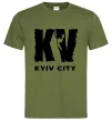 Мужская футболка KV Kyiv City Оливковый фото
