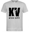 Мужская футболка KV Kyiv City Серый фото