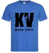 Мужская футболка KV Kyiv City Ярко-синий фото