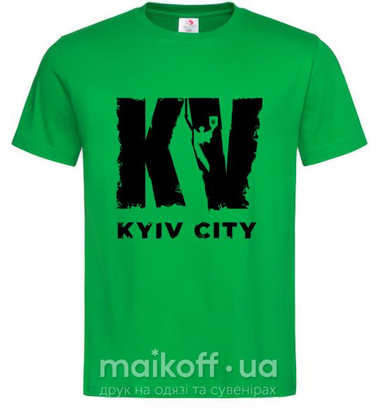 Чоловіча футболка KV Kyiv City Зелений фото