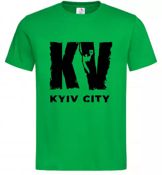 Мужская футболка KV Kyiv City Зеленый фото