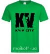 Мужская футболка KV Kyiv City Зеленый фото