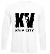 Лонгслив KV Kyiv City Белый Лонгслив KV Kyiv City Белый фото