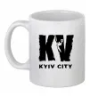 Чашка керамічна KV Kyiv City Білий Чашка керамічна KV Kyiv City Білий фото