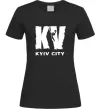 Женская футболка KV Kyiv City Черный фото
