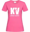 Женская футболка KV Kyiv City Ярко-розовый фото