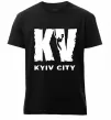 Мужская премиум футболка KV Kyiv City Черный фото