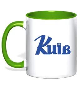 Чашка с цветной ручкой