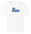 Футболка Оверсайз Київ Білий фото