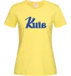 Жіноча футболка Київ Лимонний Жіноча футболка Київ Лимонний фото