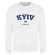 Світшот Kyiv Ukraine Білий фото