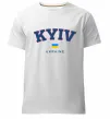 Чоловіча преміум футболка Kyiv Ukraine Білий фото
