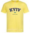 Чоловіча футболка Kyiv Ukraine Лимонний фото