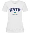 Женская футболка Kyiv Ukraine Белый фото