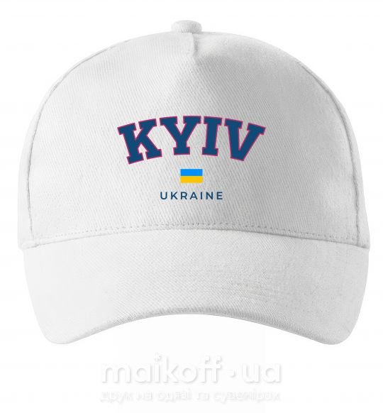 Кепка Kyiv Ukraine Білий фото