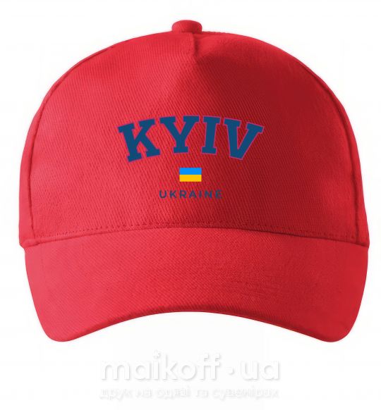 Кепка Kyiv Ukraine Красный фото