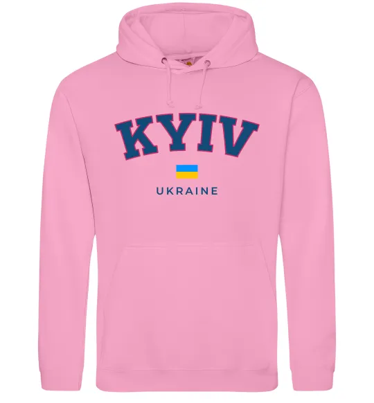 Женская толстовка (худи) Kyiv Ukraine Розовый фото