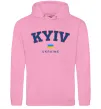 Женская толстовка (худи) Kyiv Ukraine Розовый фото