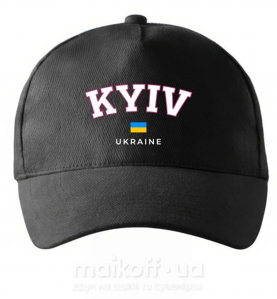 Кепка Kyiv Ukraine Чорний фото