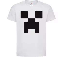 Дитяча футболка Minecraft logo 12-13 Білий фото