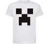 Дитяча футболка Minecraft logo 12-13 Білий фото