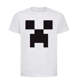 Детская футболка Minecraft logo 12-13 Белый фото