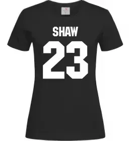 Жіноча футболка Shaw 23 XL Чорний фото