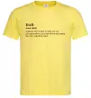 Чоловіча футболка Dad superhero bank Лимонний Чоловіча футболка Dad superhero bank Лимонний фото