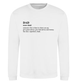 Свитшот Dad superhero bank