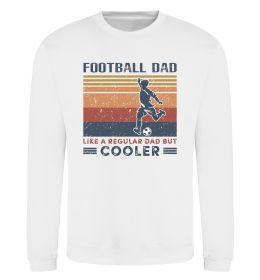 Свитшот Football dad like a regular dad but cooler Свитшот Football dad like a regular dad but cooler