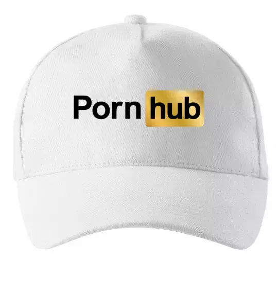 Кепка Pornhub Білий фото