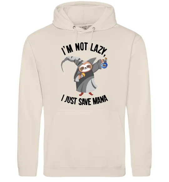 Женская толстовка (худи) I`m not lazy, i just save mana Таш фото