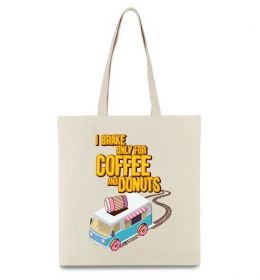 Еко-сумка Brake for coffee and donuts Еко-сумка Brake for coffee and donuts