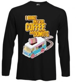 Лонгслів Brake for coffee and donuts