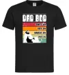 Мужская футболка DAD BOD Черный фото