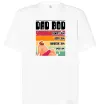 Футболка Оверсайз DAD BOD Белый фото