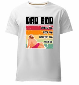 Чоловіча преміум футболка DAD BOD