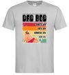 Мужская футболка DAD BOD Серый фото