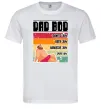 Мужская футболка DAD BOD Белый фото