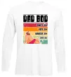 Лонгслів DAD BOD Білий фото