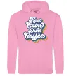 Жіноча толстовка (худі) Keep calm drink coffee Рожевий фото