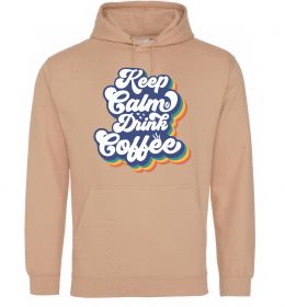 Жіноча толстовка (худі) Keep calm drink coffee